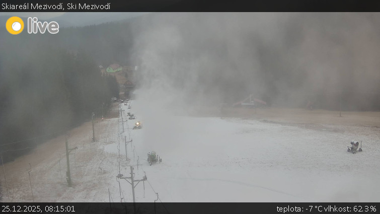 Skiareál Mezivodí - Ski Mezivodí  - 25.12.2025 v 08:15