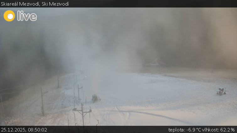 Skiareál Mezivodí - Ski Mezivodí  - 25.12.2025 v 08:50