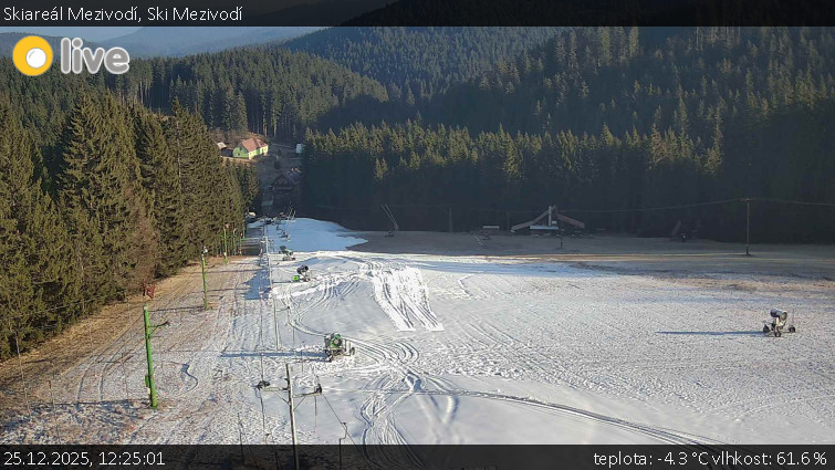 Skiareál Mezivodí - Ski Mezivodí  - 25.12.2025 v 12:25