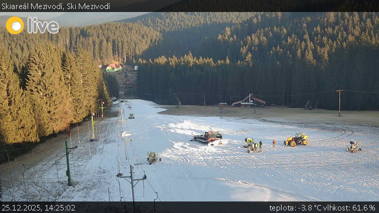 Skiareál Mezivodí - Ski Mezivodí  - 25.12.2025 v 14:25
