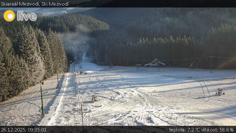 Skiareál Mezivodí - Ski Mezivodí  - 26.12.2025 v 09:35