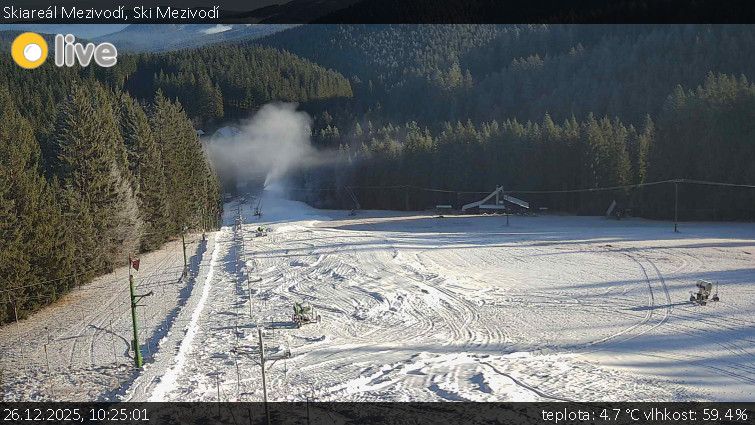 Skiareál Mezivodí - Ski Mezivodí  - 26.12.2025 v 10:25