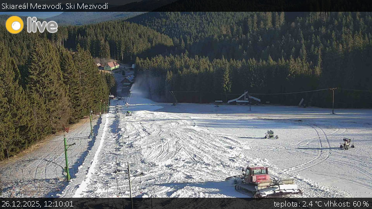 Skiareál Mezivodí - Ski Mezivodí  - 26.12.2025 v 12:10