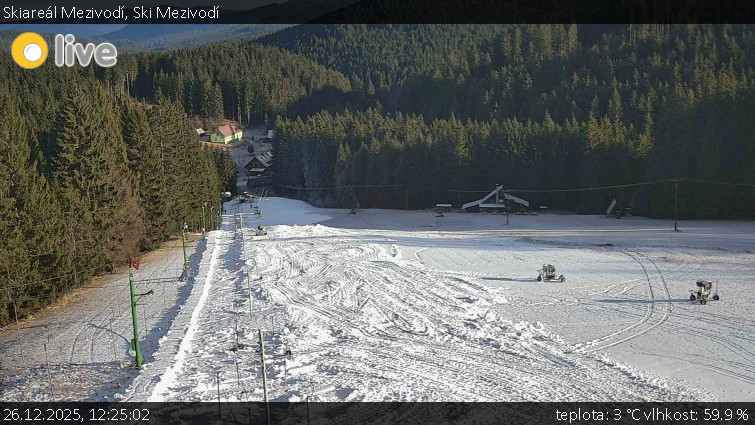 Skiareál Mezivodí - Ski Mezivodí  - 26.12.2025 v 12:25
