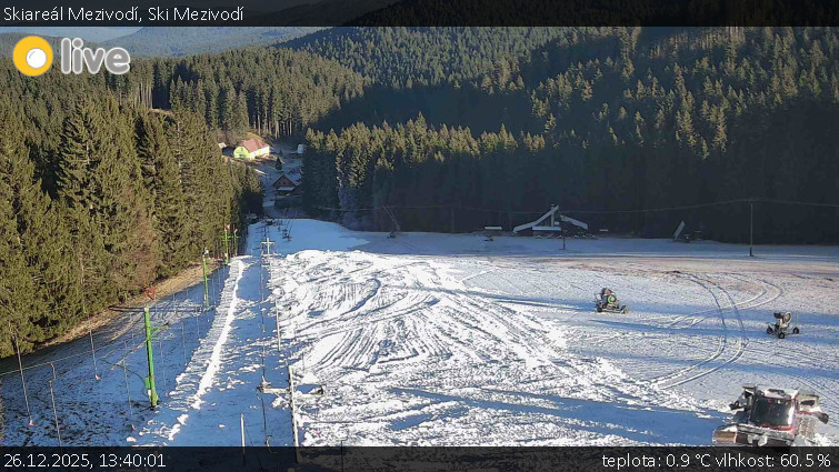Skiareál Mezivodí - Ski Mezivodí  - 26.12.2025 v 13:40
