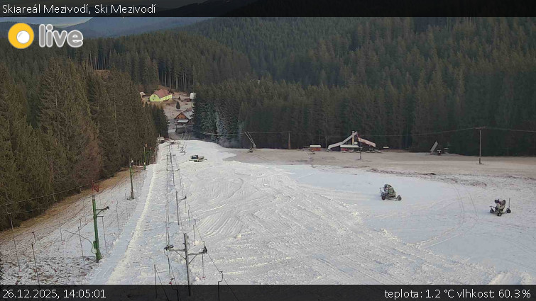 Skiareál Mezivodí - Ski Mezivodí  - 26.12.2025 v 14:05