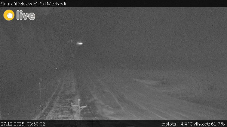 Skiareál Mezivodí - Ski Mezivodí  - 27.12.2025 v 03:50