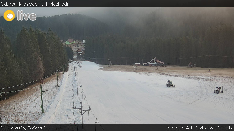 Skiareál Mezivodí - Ski Mezivodí  - 27.12.2025 v 08:25