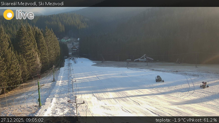 Skiareál Mezivodí - Ski Mezivodí  - 27.12.2025 v 09:05