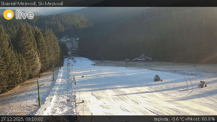 Skiareál Mezivodí - Ski Mezivodí  - 27.12.2025 v 09:10