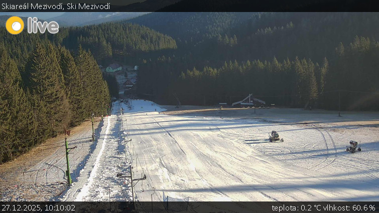 Skiareál Mezivodí - Ski Mezivodí  - 27.12.2025 v 10:10