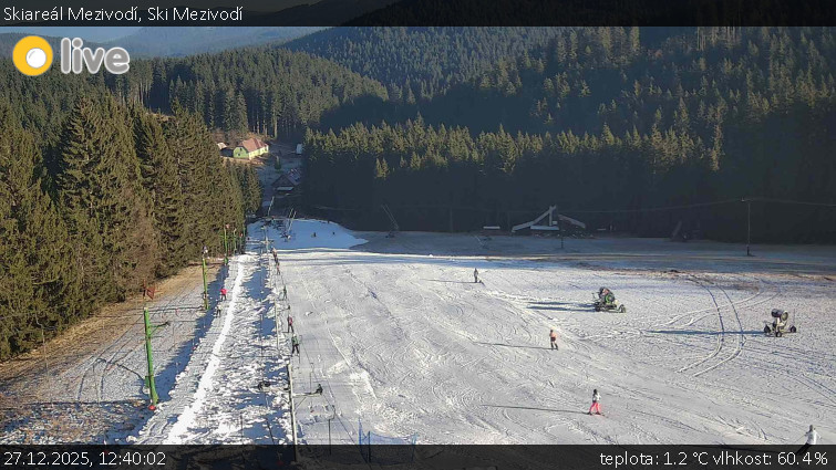 Skiareál Mezivodí - Ski Mezivodí  - 27.12.2025 v 12:40