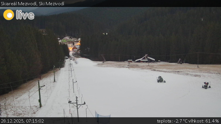 Skiareál Mezivodí - Ski Mezivodí  - 28.12.2025 v 07:15