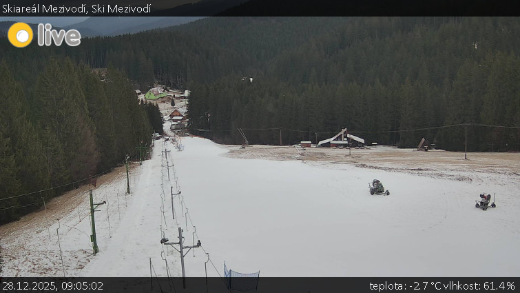 Skiareál Mezivodí - Ski Mezivodí  - 28.12.2025 v 09:05