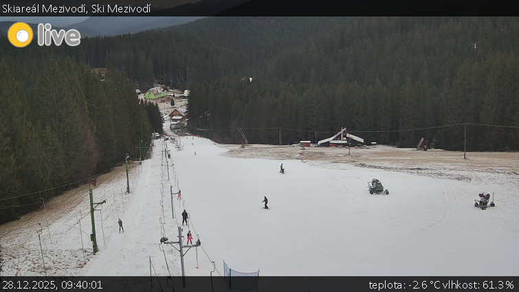 Skiareál Mezivodí - Ski Mezivodí  - 28.12.2025 v 09:40