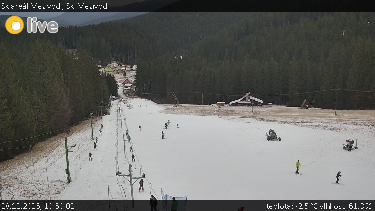 Skiareál Mezivodí - Ski Mezivodí  - 28.12.2025 v 10:50