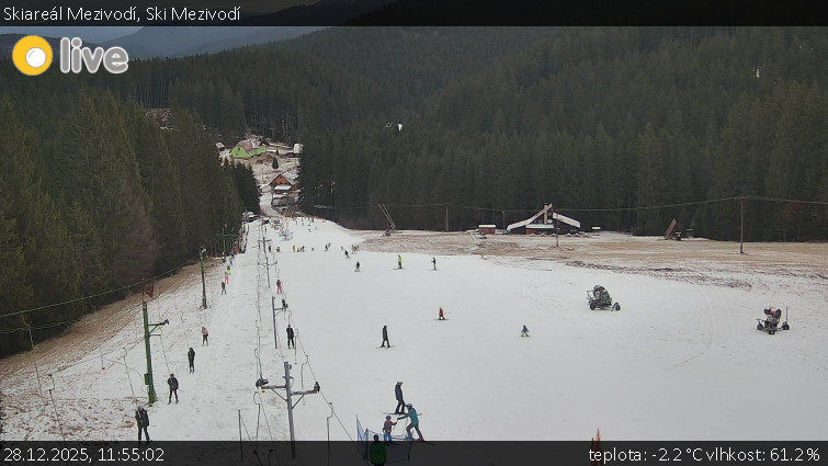 Skiareál Mezivodí - Ski Mezivodí  - 28.12.2025 v 11:55
