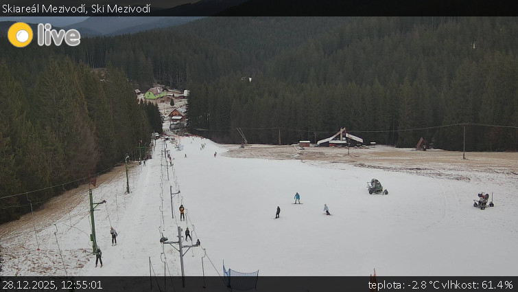 Skiareál Mezivodí - Ski Mezivodí  - 28.12.2025 v 12:55