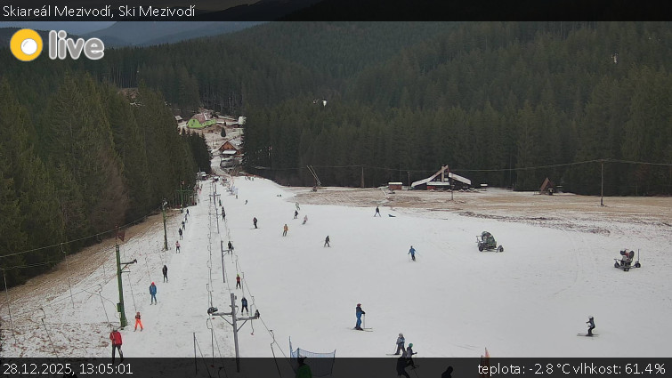 Skiareál Mezivodí - Ski Mezivodí  - 28.12.2025 v 13:05