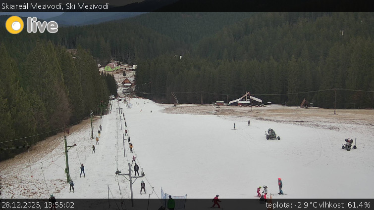 Skiareál Mezivodí - Ski Mezivodí  - 28.12.2025 v 13:55