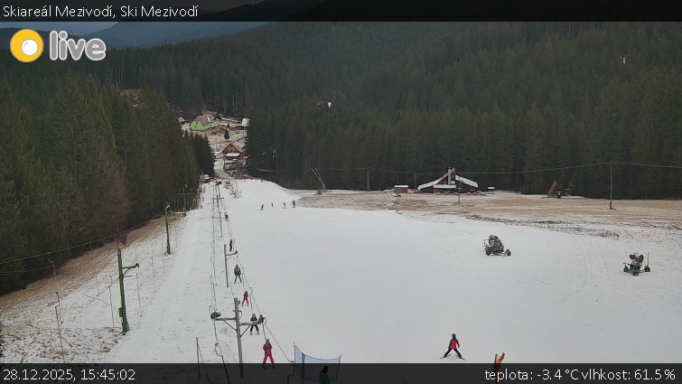 Skiareál Mezivodí - Ski Mezivodí  - 28.12.2025 v 15:45