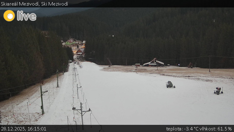 Skiareál Mezivodí - Ski Mezivodí  - 28.12.2025 v 16:15