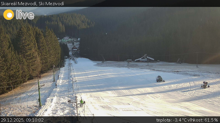 Skiareál Mezivodí - Ski Mezivodí  - 29.12.2025 v 09:10