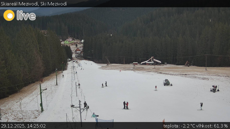 Skiareál Mezivodí - Ski Mezivodí  - 29.12.2025 v 14:25