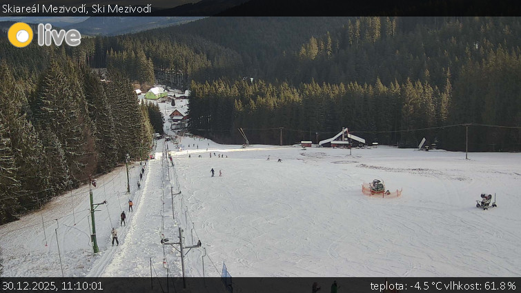 Skiareál Mezivodí - Ski Mezivodí  - 30.12.2025 v 11:10