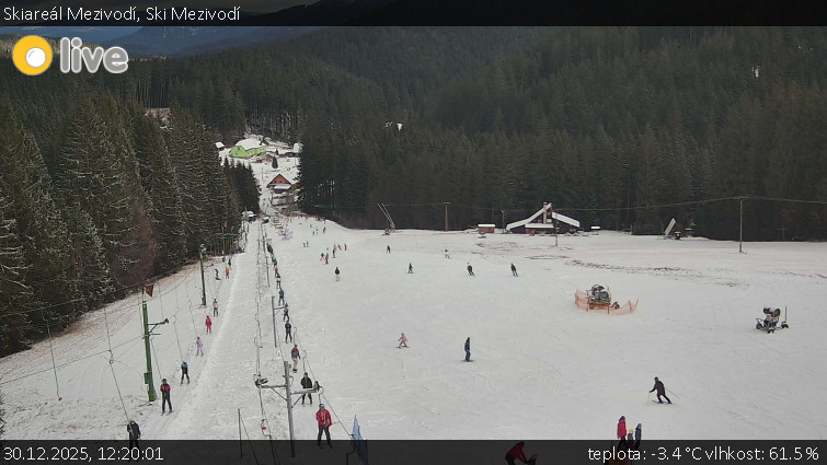 Skiareál Mezivodí - Ski Mezivodí  - 30.12.2025 v 12:20