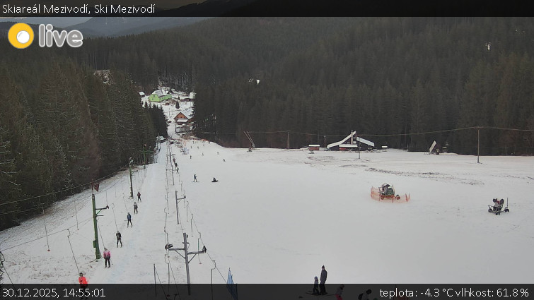 Skiareál Mezivodí - Ski Mezivodí  - 30.12.2025 v 14:55