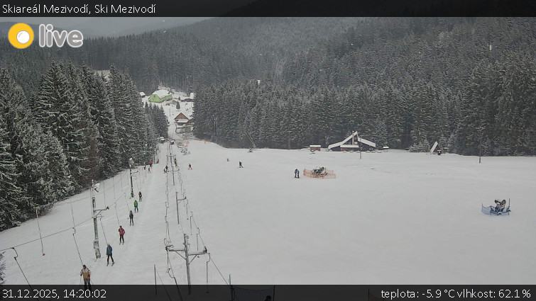 Skiareál Mezivodí - Ski Mezivodí  - 31.12.2025 v 14:20