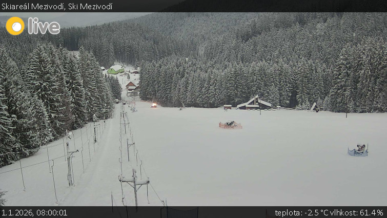 Skiareál Mezivodí - Ski Mezivodí  - 1.1.2026 v 08:00