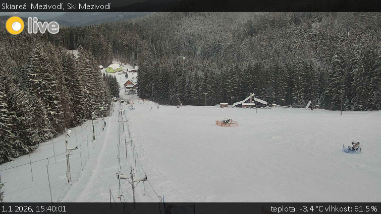 Skiareál Mezivodí - Ski Mezivodí  - 1.1.2026 v 15:40