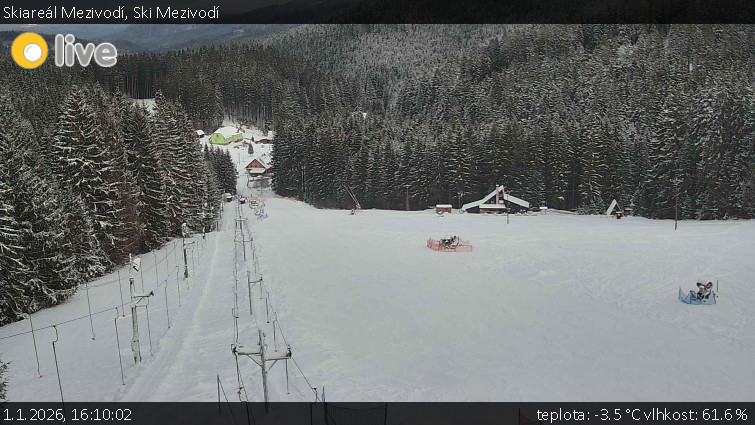 Skiareál Mezivodí - Ski Mezivodí  - 1.1.2026 v 16:10