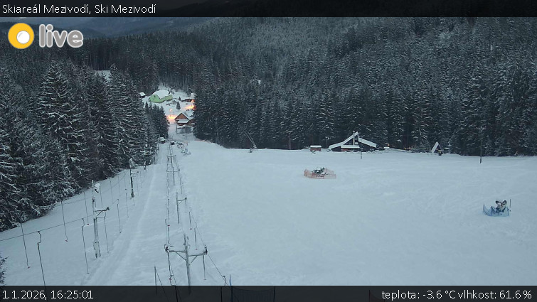 Skiareál Mezivodí - Ski Mezivodí  - 1.1.2026 v 16:25
