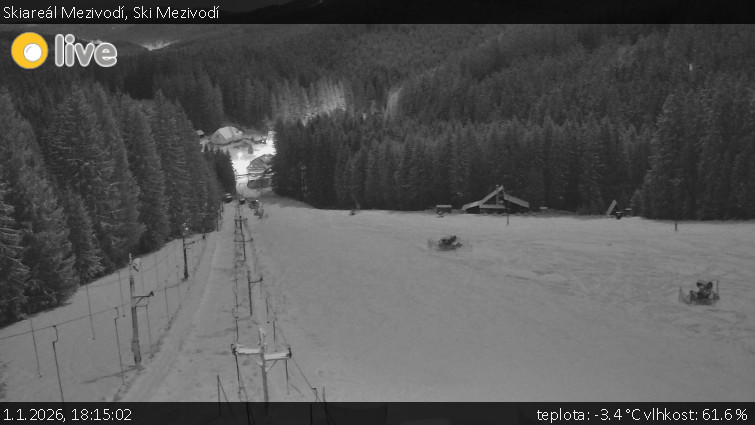 Skiareál Mezivodí - Ski Mezivodí  - 1.1.2026 v 18:15