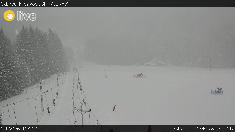 Skiareál Mezivodí - Ski Mezivodí  - 2.1.2026 v 12:30