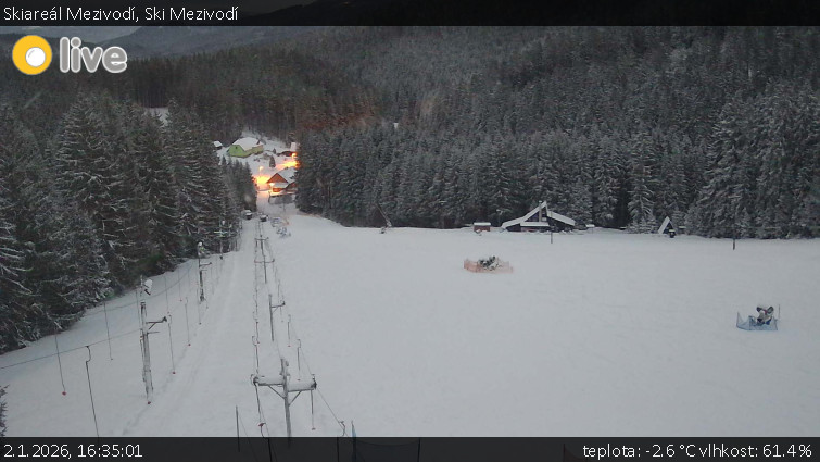Skiareál Mezivodí - Ski Mezivodí  - 2.1.2026 v 16:35
