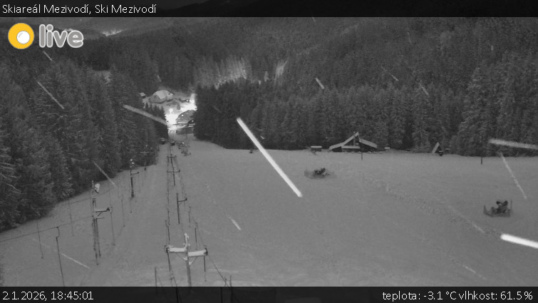 Skiareál Mezivodí - Ski Mezivodí  - 2.1.2026 v 18:45