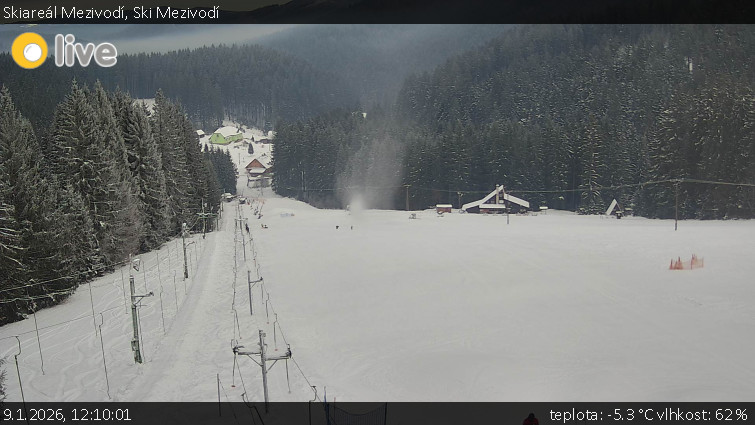 Skiareál Mezivodí - Ski Mezivodí  - 9.1.2026 v 12:10