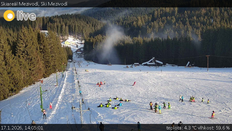 Skiareál Mezivodí - Ski Mezivodí  - 17.1.2026 v 14:05