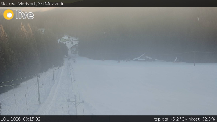 Skiareál Mezivodí - Ski Mezivodí  - 18.1.2026 v 08:15