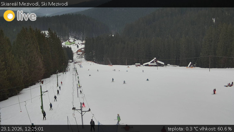 Skiareál Mezivodí - Ski Mezivodí  - 23.1.2026 v 12:25