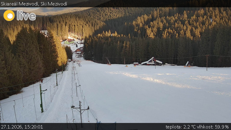 Skiareál Mezivodí - Ski Mezivodí  - 27.1.2026 v 15:20
