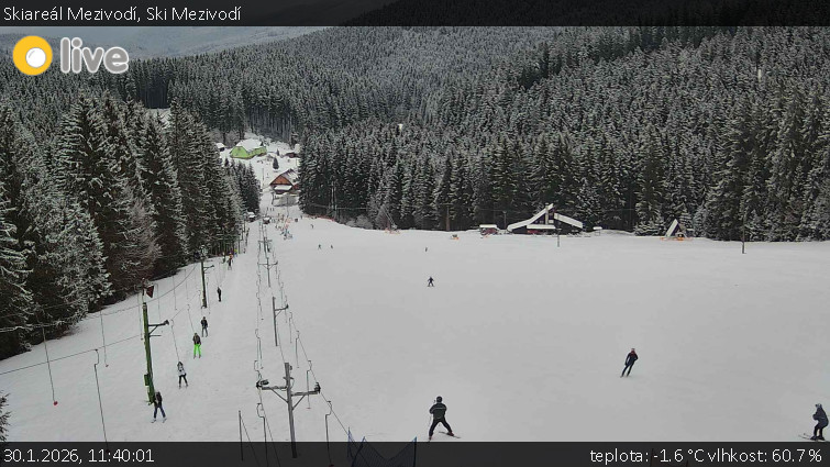 Skiareál Mezivodí - Ski Mezivodí  - 30.1.2026 v 11:40