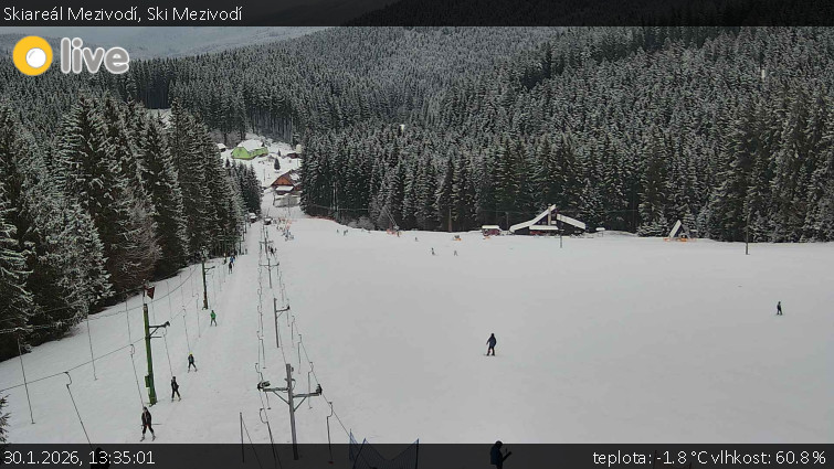 Skiareál Mezivodí - Ski Mezivodí  - 30.1.2026 v 13:35