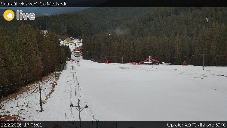 Skiareál Mezivodí - Ski Mezivodí  - 12.2.2026 v 17:05