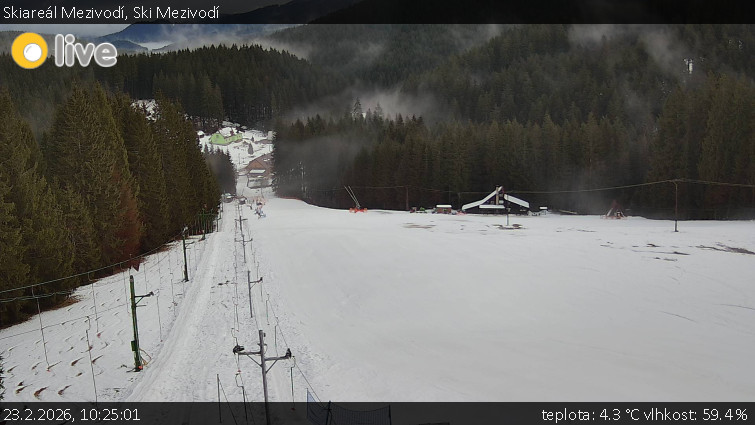 Skiareál Mezivodí - Ski Mezivodí  - 23.2.2026 v 10:25