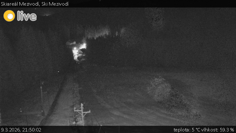 Skiareál Mezivodí - Ski Mezivodí  - 9.3.2026 v 21:50